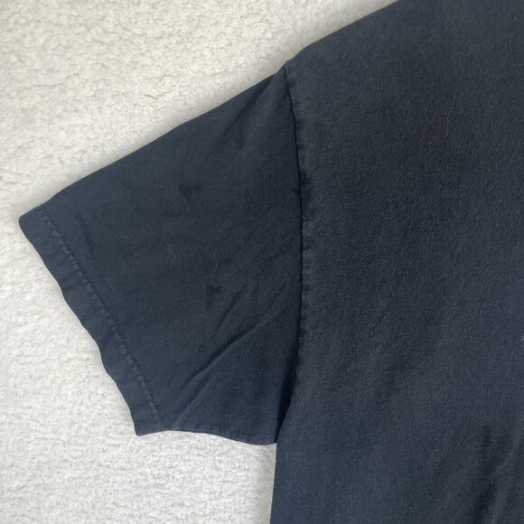 Vintage US Navy Shirt Mens XL Black Signalman Expert Lookout Graphic Tee - Picture 10 of 15